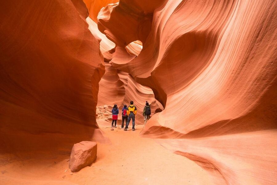 Las Vegas: Grand Canyon, Antelope Canyon, Horseshoe Bend - Horseshoe Bend and the sandy walk