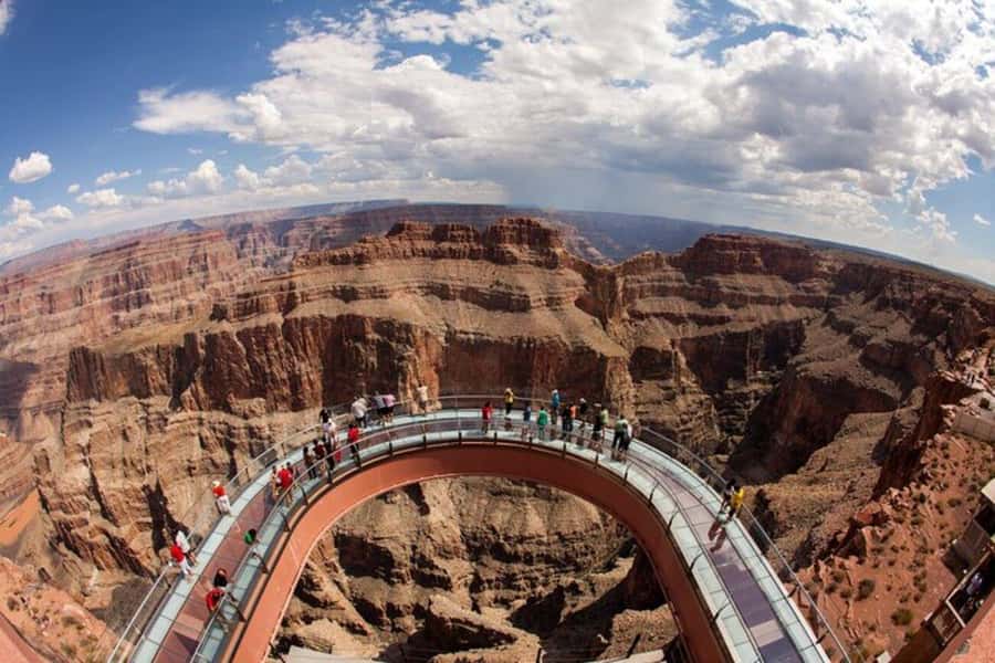 Las Vegas: Grand Canyon West, Hoover Dam & Optional Skywalk - Eagle Point gives you the famous first look