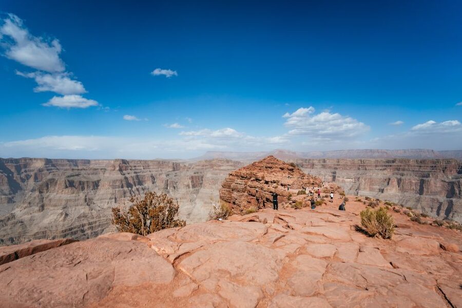 Las Vegas: Grand Canyon West & Hoover Dam Tour + Breakfast - The morning coach ride through Joshua Tree Forest