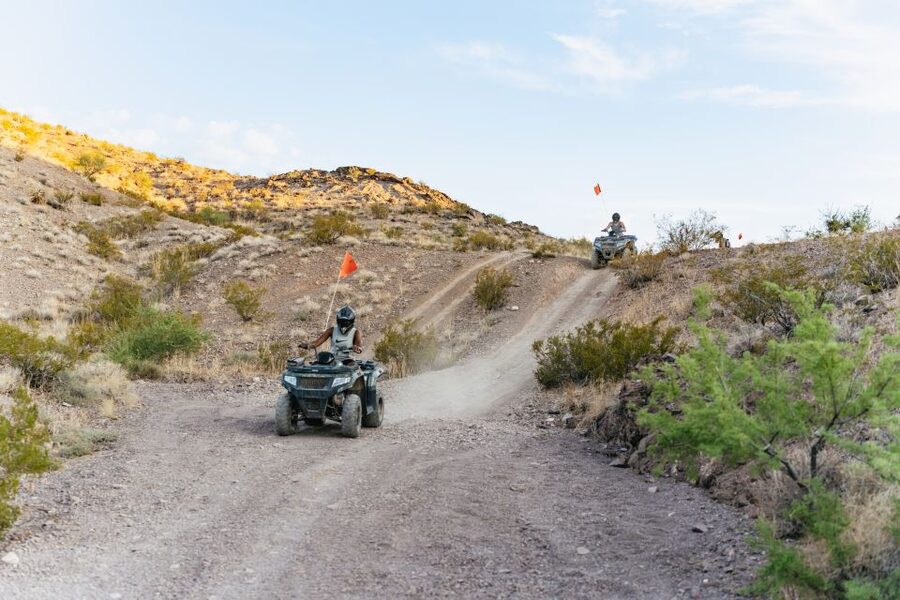 Las Vegas: Guided Las Vegas Desert ATV Tour - From Mandalay Bay to the Mojave Desert