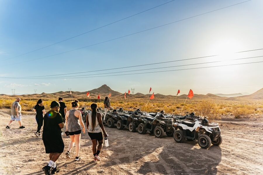 Las Vegas: Guided Las Vegas Desert ATV Tour - Morning sun or a sunset departure