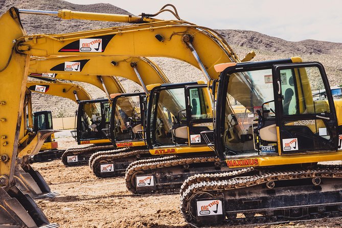 Las Vegas Heavy Equipment Playground: Dig, Push, and Play! - Bucket basketball and the bulldozer teeter-totter