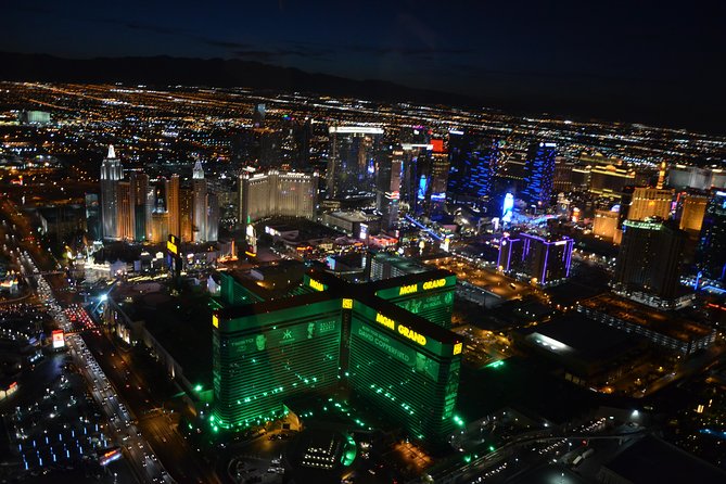 Las Vegas Helicopter Night Strip Flight Tour with Optional Dinner - How long the whole evening takes