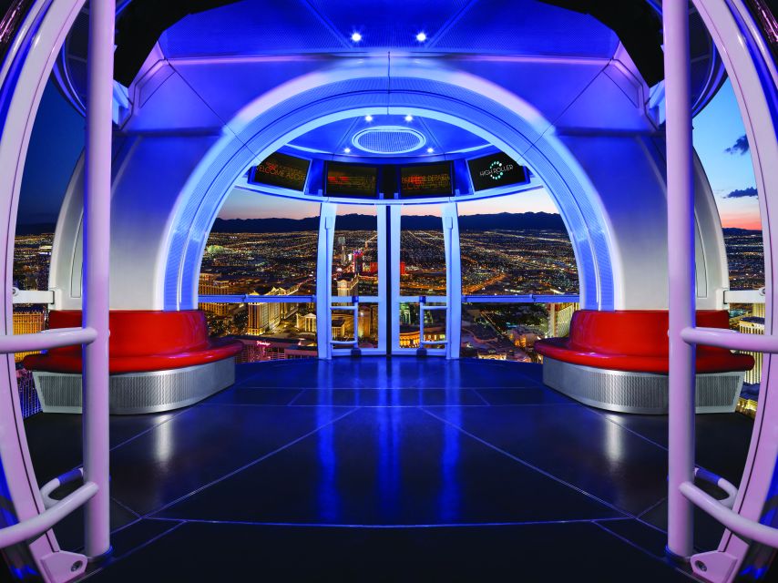 Las Vegas: High Roller Entry Ticket with In-Cabin Open Bar - FAQ