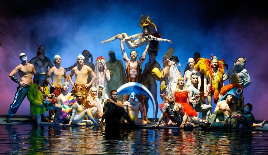 Las Vegas: “O” by Cirque du Soleil at Bellagio - The opening world of water, theatre, and acrobatics