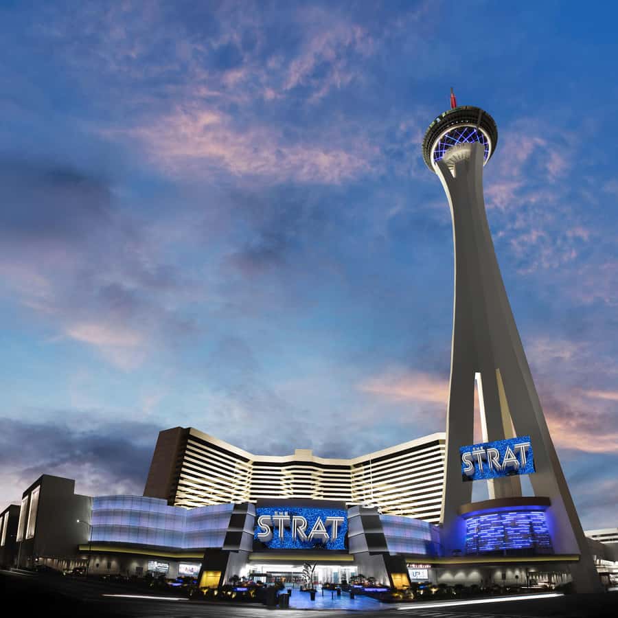 Las Vegas: STRAT Tower Observation Deck Ticket - Going up to the observation deck