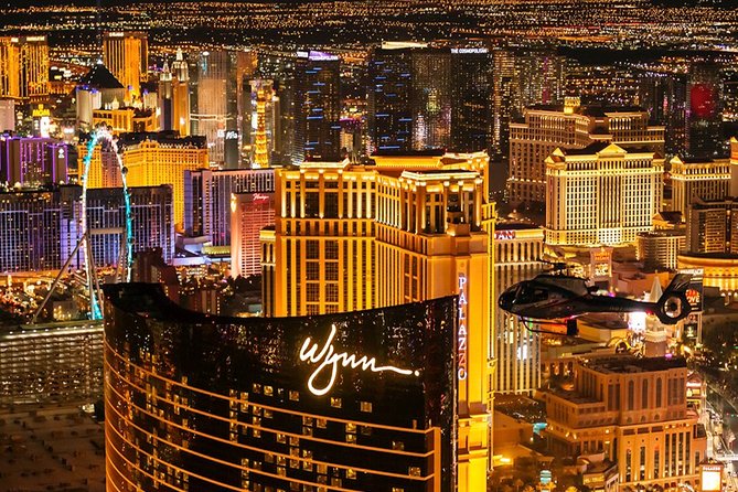 Las Vegas Strip Helicopter Night Flight - What the 12-minute route shows you