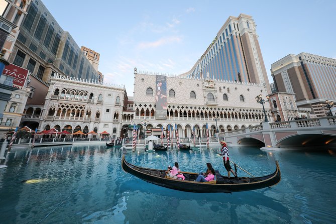 Las Vegas Super Saver: Madame Tussauds with Gondola Boat Ride - Making the most of two to three hours
