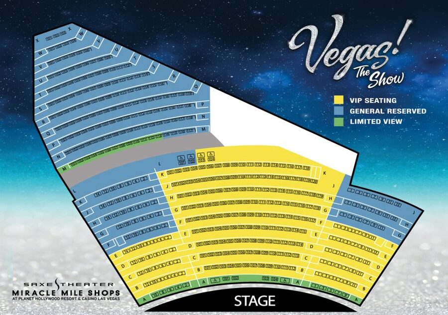 Las Vegas: Vegas! The Show Ticket - A quick trip through Las Vegas entertainment
