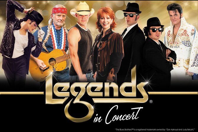 Legends in Concert Branson Missouri - The tribute lineup changes with the season