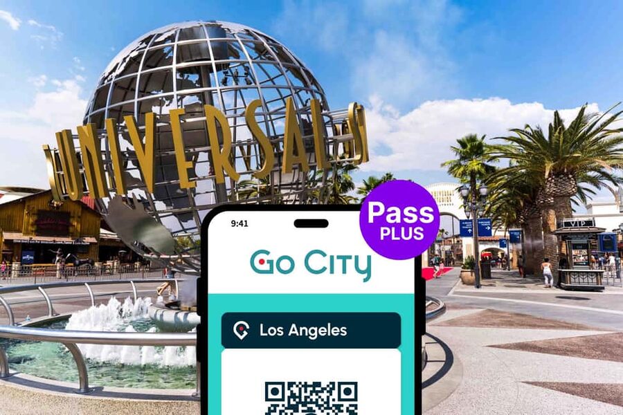 Los Angeles: All-Inclusive Pass Plus with Universal Studios - Warner Bros. and Hollywood put the movies in context