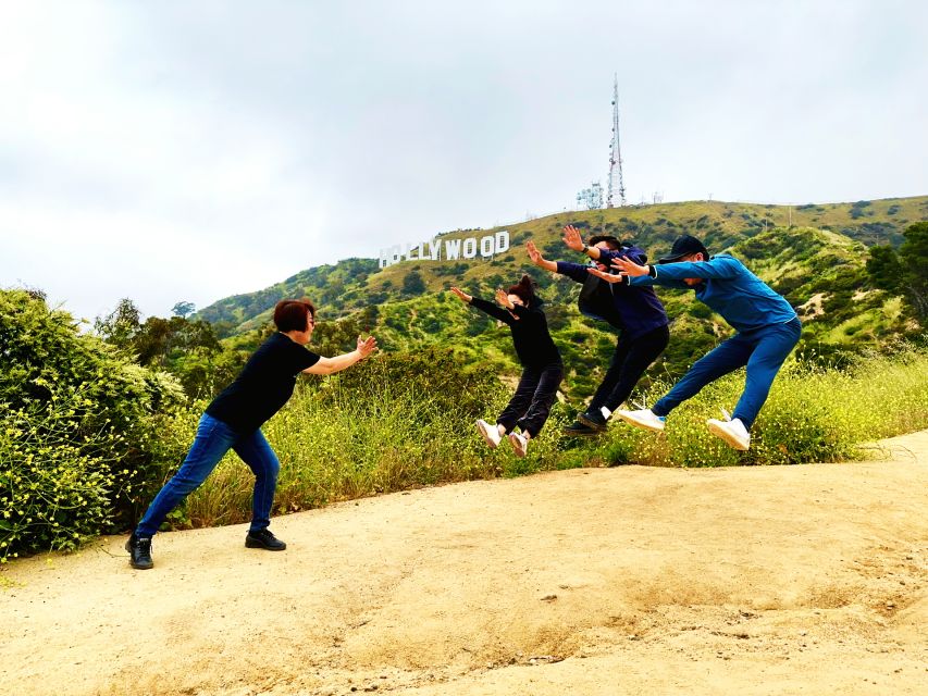 Los Angeles: Front & Back of Hollywood Sign Hike Guided Tour - Warner Bros., Disney, Universal, and Forest Lawn