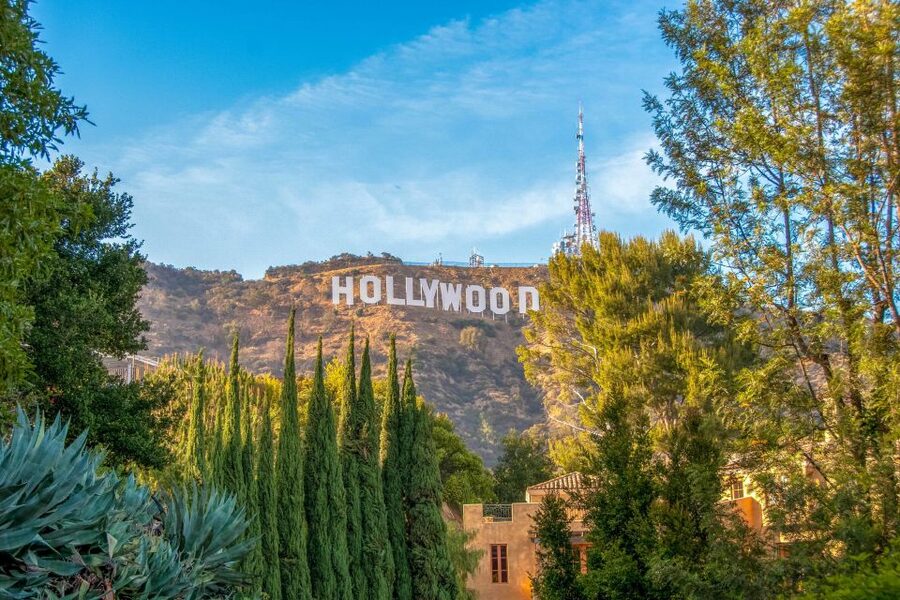 Los Angeles: Hollywood & Celebrity Homes Open-Air Bus Tour - Beverly Hills and the planned photo stop