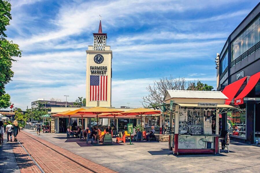 Los Angeles: LA Grand Tour by Open-Air Bus - Century City, Miracle Mile, and the central city ride