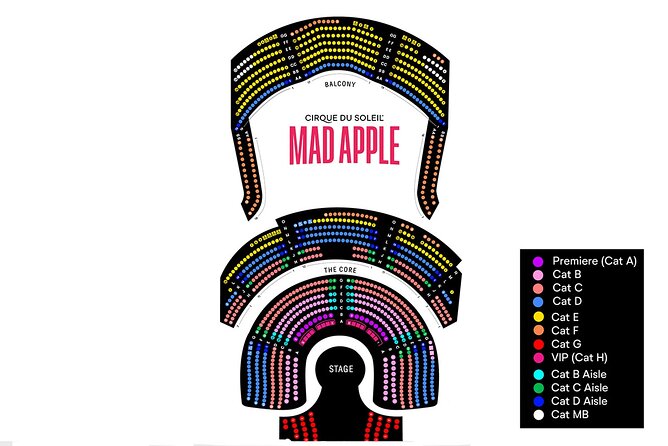 Mad Apple by Cirque du Soleil at New York New York Hotel and Casino - The pre-show starts 30 minutes before curtain