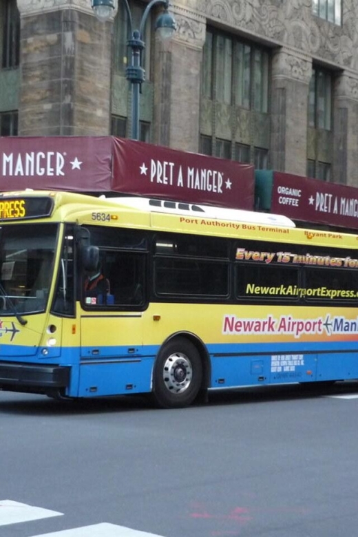 Manhattan: Bus Transfer from/to Newark Airport - The ride into Midtown Manhattan