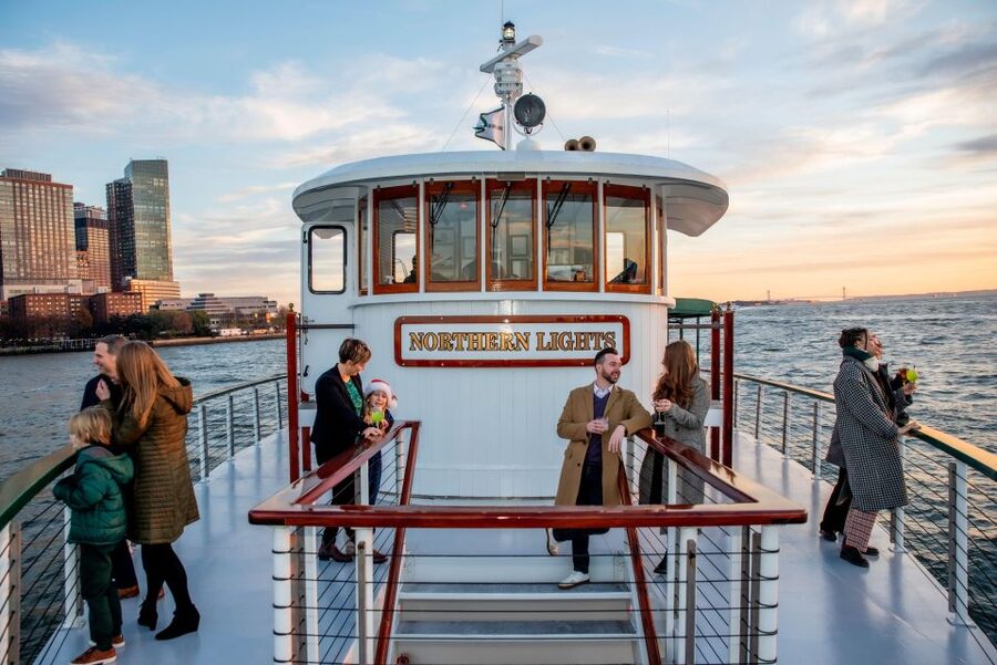 Manhattan: Statue and Skyline Cruise Aboard a Luxury Yacht - The Statue of Liberty from the water