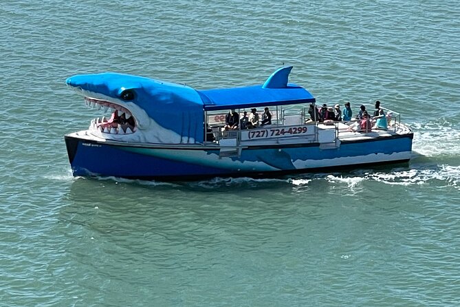 Mega Bite Dolphin Tour Boat in Clearwater Beach - The shark boat makes the hour feel different