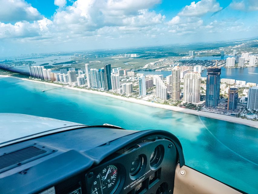 Miami Beach: South Beach Private Airplane Tour with Drinks - Drinks, photos, and the little practical extras