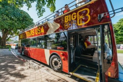 Half-Day Open-Top Bus Tour Plus Biscayne Bay Cruise