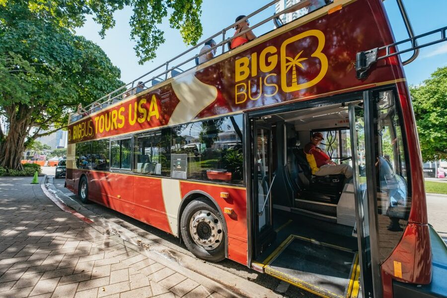 Miami: Half-Day Open-Top Bus Tour Plus Biscayne Bay Cruise - Starting at Bayside Marketplace