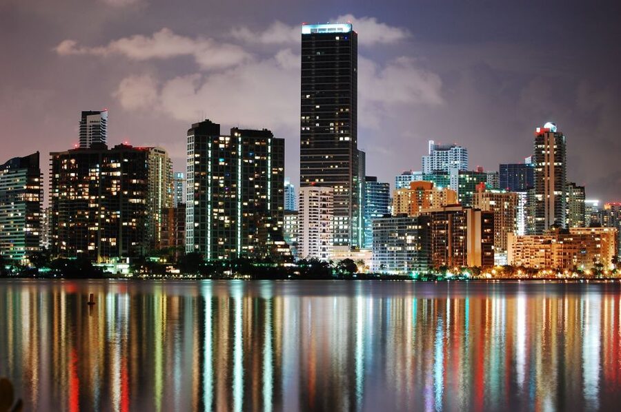 Miami: Open-top Bus Sightseeing Night Tour with Live Guide - Weather, comfort, and accessibility