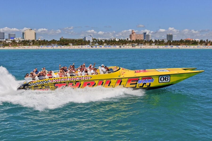 Miami: Sightseeing Speedboat Tour - The Atlantic run and the speedboat thrill