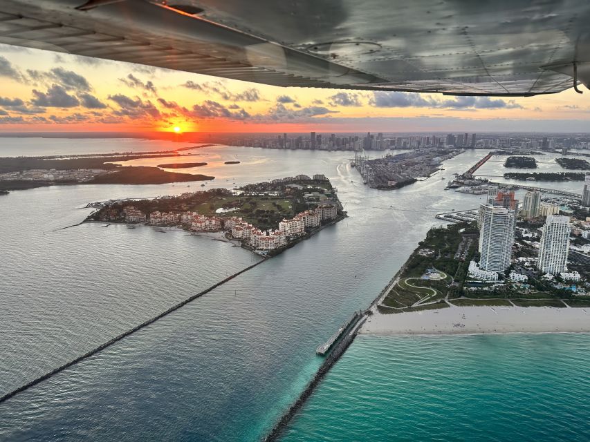 Miami: South Beach Private 50-Minute Private Flight Tour - What the skyline and islands look like from above