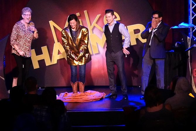 Mike Hammer Comedy Magic Show at the Four Queens Hotel - Entering the Canyon Club at the Four Queens