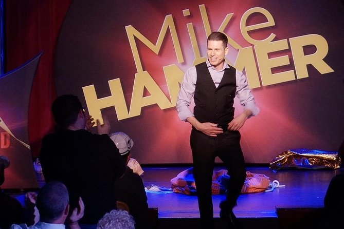 Mike Hammer Comedy Magic Show at the Four Queens Hotel - Choosing between general admission and VIP seating