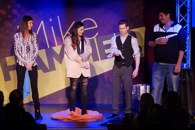 Mike Hammer Comedy Magic Show at the Four Queens Hotel - Who will enjoy this most?