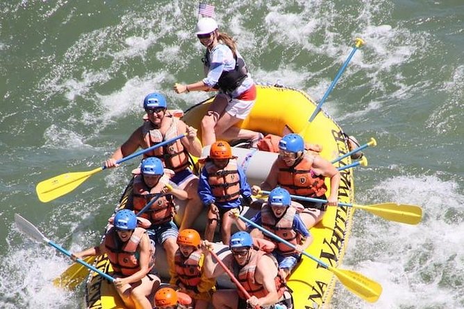 Montana Whitewater Half Day Raft Trip - Yellowstone River - Getting ready: safety first, then splash gear