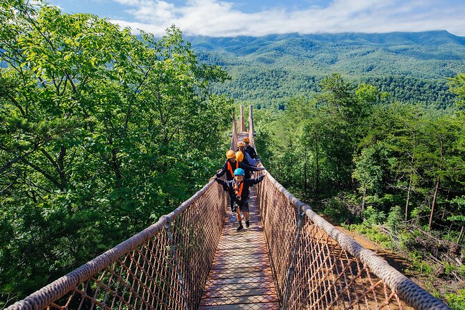 Mountaintop Zipline 2-Hours Activity - Six zip lines above the Smokies
