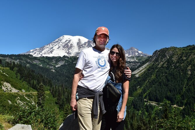 Mt. Rainier Day Tour from Seattle - Waterfalls and forest between Longmire and Paradise