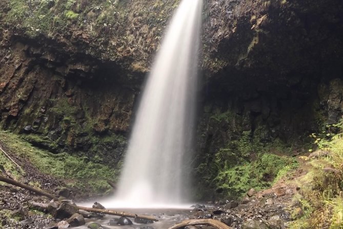 Multnomah Falls and Columbia River Gorge Half-Day Hiking Tour - Bridal Veil Falls, a short walk into the forest