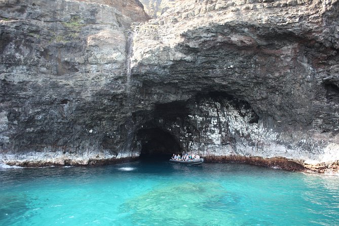 Na Pali Coast Half-Day Raft and Snorkel Adventure - Riding along cliffs, caves, and waterfalls