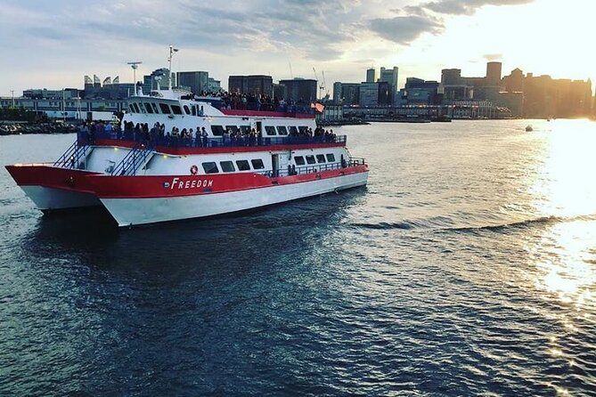 Narrated Sunset Cruise of Boston Harbor - East Boston and Charlestown from the water