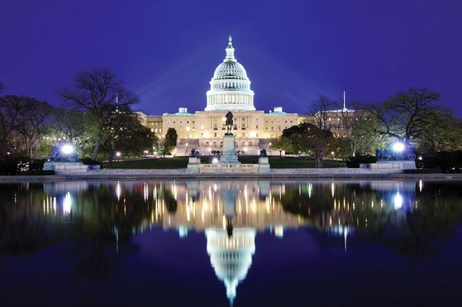 National Mall Monuments Night Tour with 10+ Stops, Entry Tickets - Three war memorials, each with a different mood