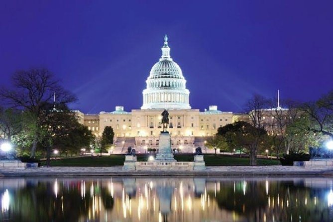 National Mall Night Tour with 10+ Monuments (Public or Private) - The Capitol sets the evening tone