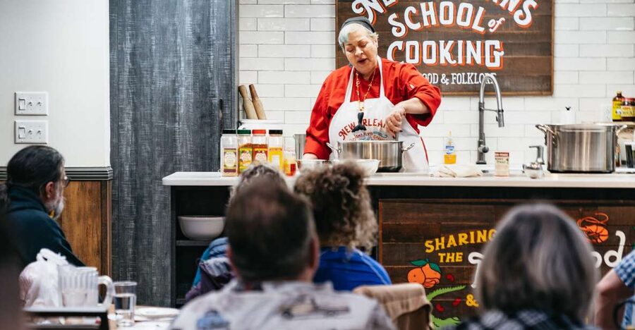 New Orleans: Cajun and Creole Cooking Class - A cooking lesson inside an old molasses warehouse
