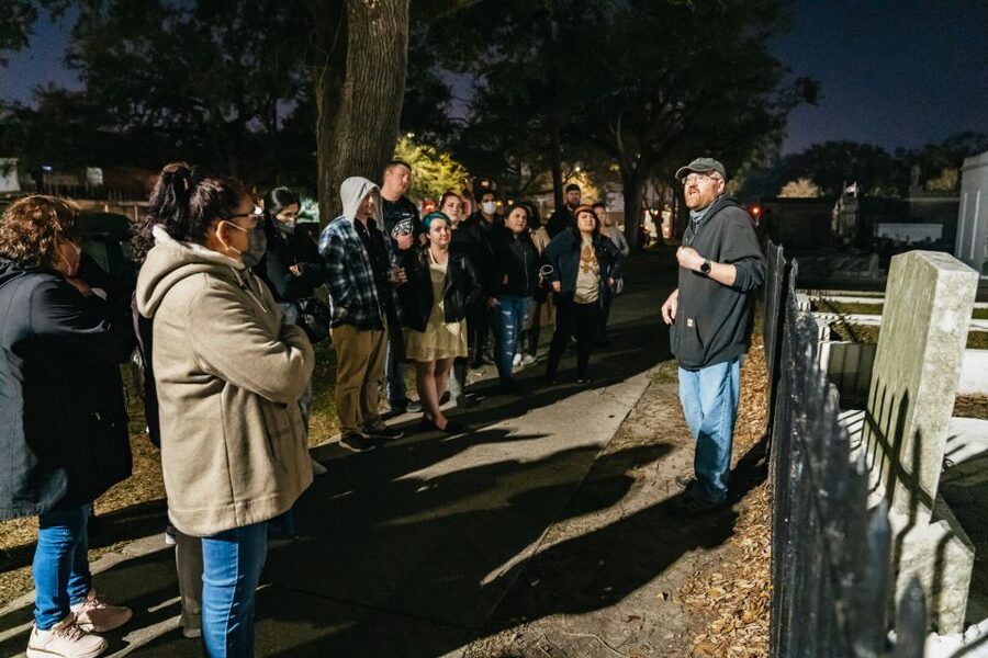 New Orleans: Cemetery Bus Tour At Dark with Exclusive Access - The guides make or break the evening