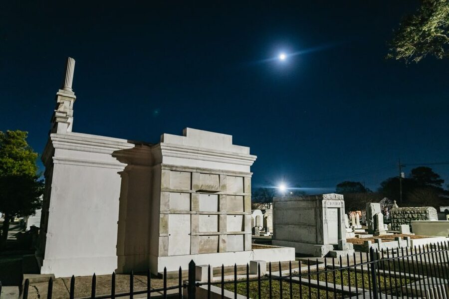 New Orleans: Cemetery Bus Tour At Dark with Exclusive Access - Charity Hospital Cemetery and the yellow fever era