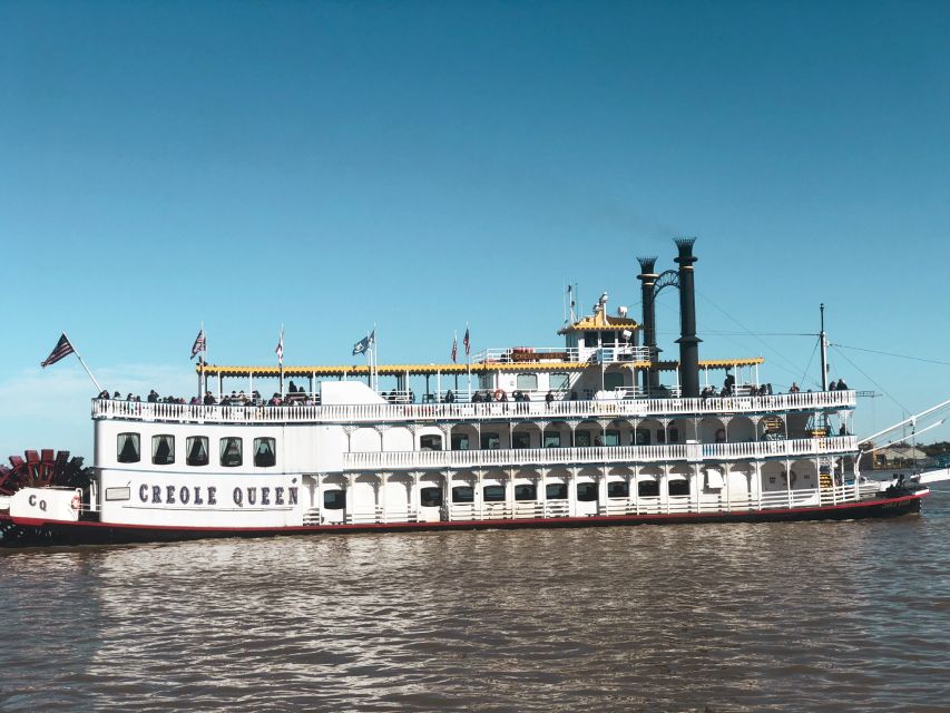 New Orleans: Creole Queen History Cruise with Optional Lunch - Key points to know before booking