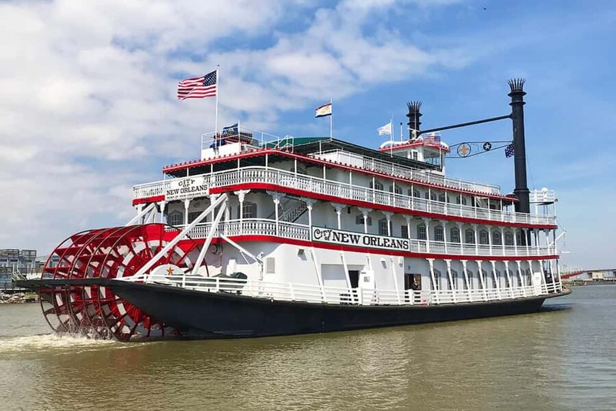 New Orleans: Daytime Steamboat Jazz Cruise + Optional Lunch - Key points to know before you board