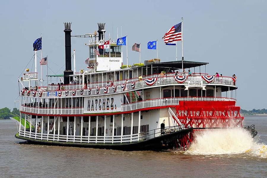 New Orleans: Daytime Steamboat Jazz Cruise + Optional Lunch - Four decks, a paddle wheel, and plenty of photo stops
