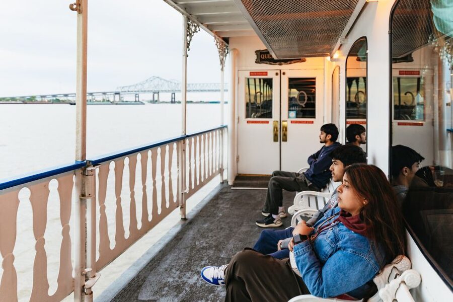 New Orleans: Evening Jazz Boat Cruise with Optional Dinner - The Mississippi views are best after sunset