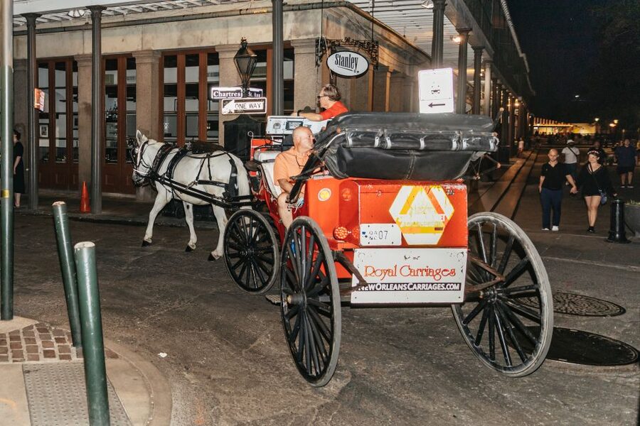 New Orleans: French Quarter Sightseeing Carriage Ride - St. Louis Cathedral and Jackson Square