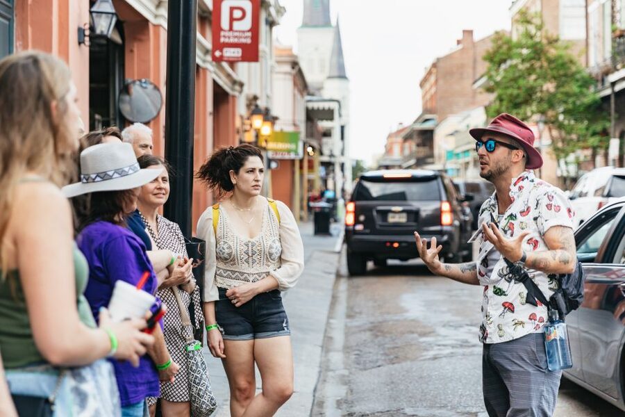 New Orleans Haunted Ghost, Voodoo & Vampire Walking Tour - LaLaurie Mansion is the most disturbing stop
