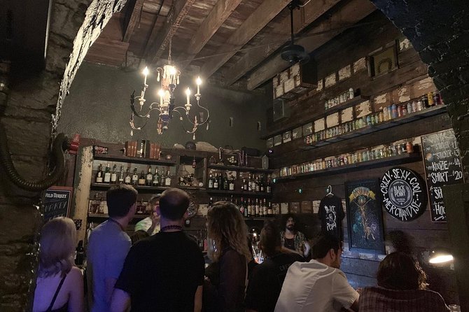 New Orleans Haunted History Ghost Tour - Bourbon Street after dark