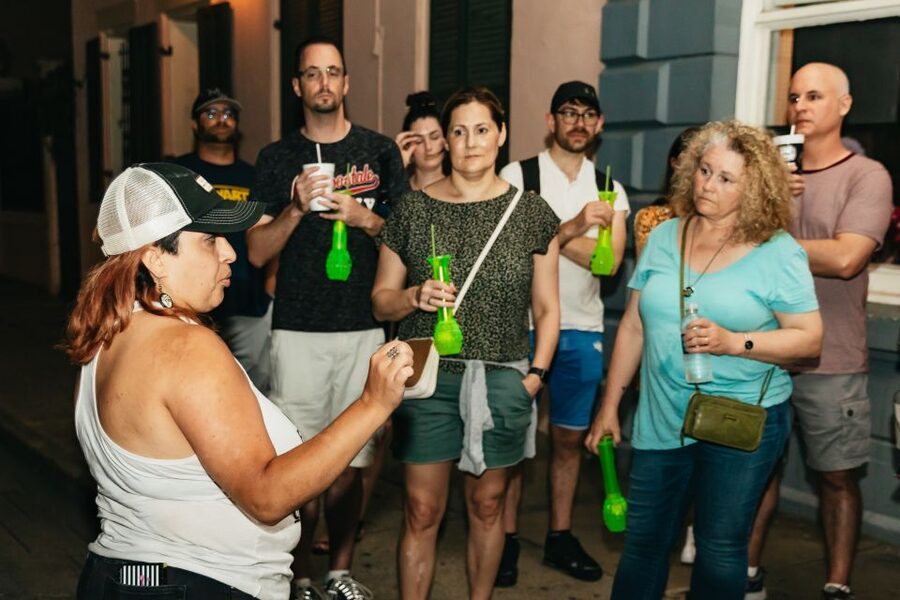 New Orleans: Haunted Pub Crawl - Lafitte’s Blacksmith Shop: the evening’s anchor